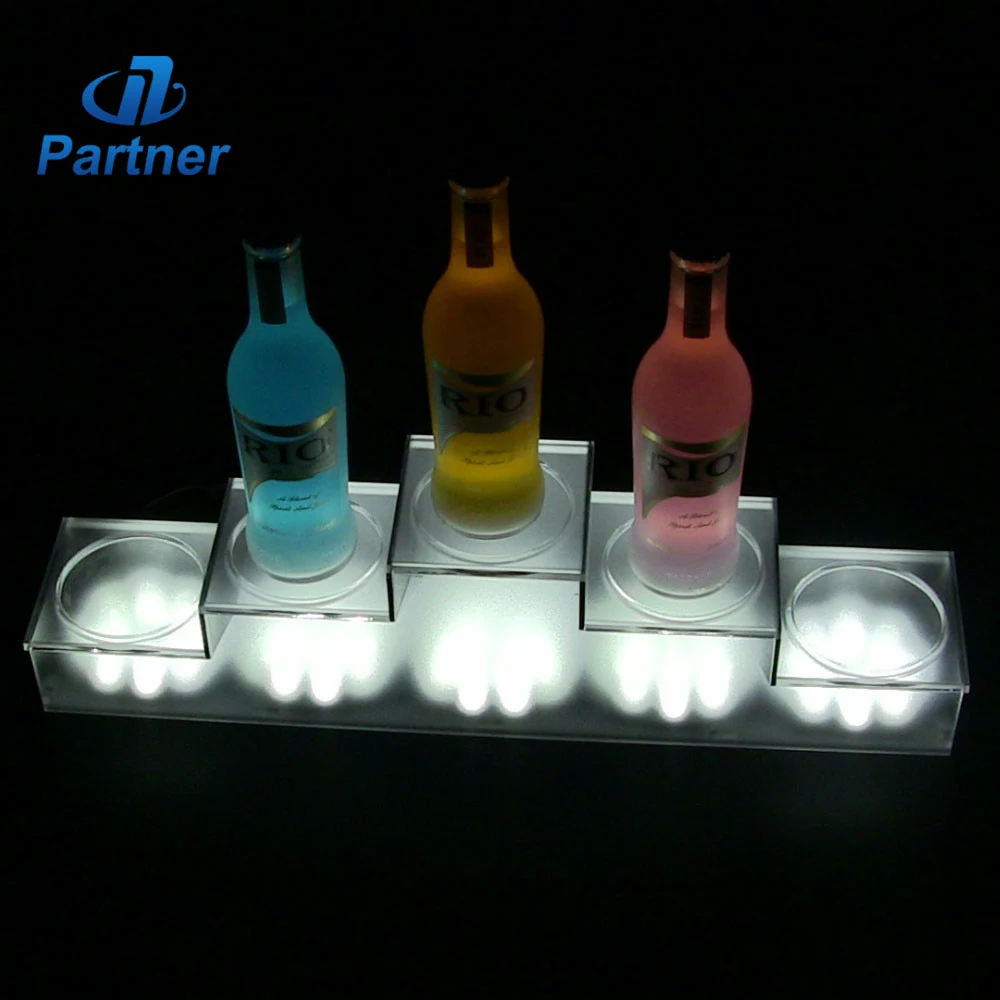 LED Bottle Glorifier – Light Up Liquor Display Stand for Bar, Club, or Home Decor