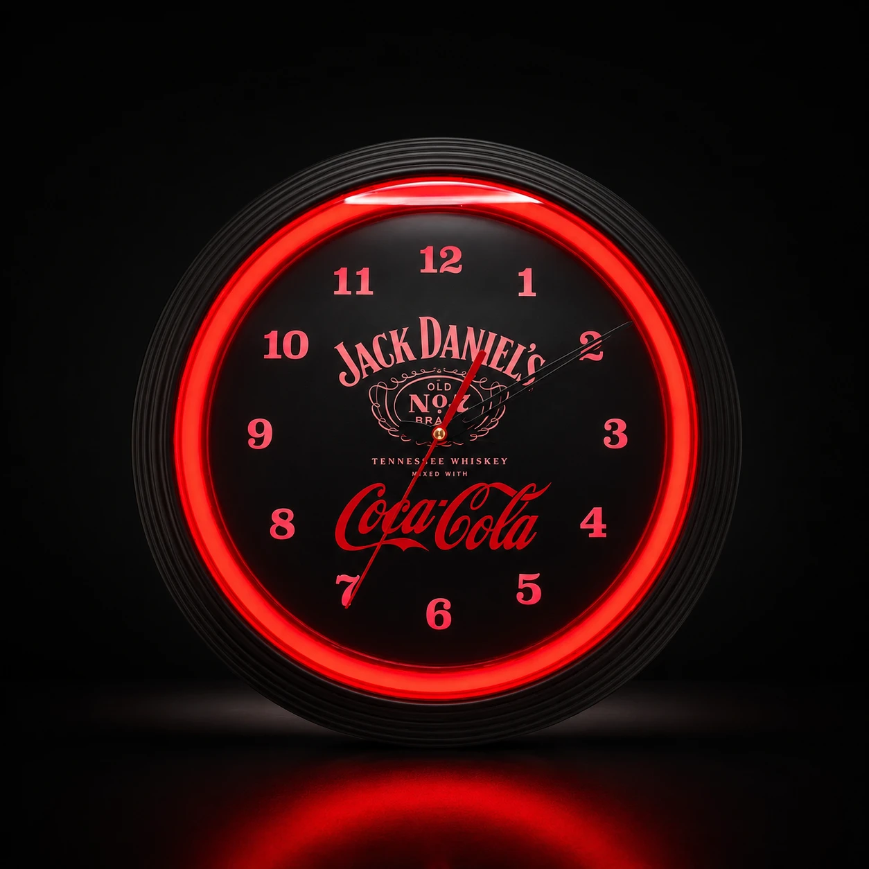 15" Custom LED Neon Clock for Bar, Pub and Beverage Brand Promotion